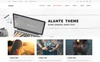 Alante Blog theme preview