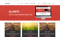 Alante Boxed theme preview