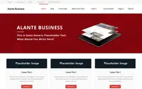 Alante Business theme preview