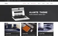 Alante Dark theme preview