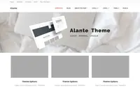Alante Minimal theme preview