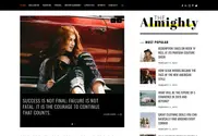 Almighty theme preview