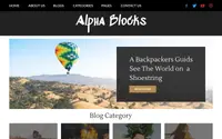 Alpha Blocks theme preview