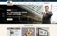 Alpha Business Portfolio theme preview