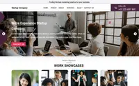 Alpha Business Startup theme preview