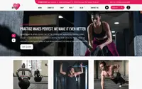 Alpha Health Coach theme preview
