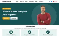 Alpha Patterns theme preview