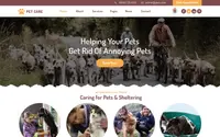 Animal Pet Care theme preview