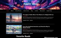 Anime Verse theme preview