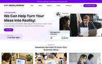 App Development Company theme preview