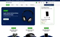 Appliance Ecommerce Store theme preview