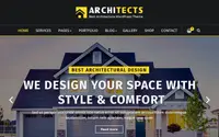 Architects theme preview