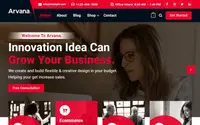 Arvana theme preview