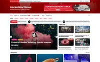 Ascendoor News theme preview