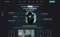 Aster Portfolio theme preview
