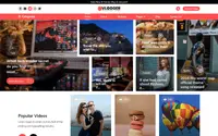 Aster Vlogger theme preview