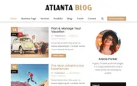 Atlanta Blog theme preview