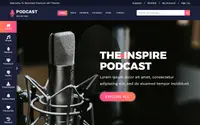 Audio Podcast theme preview