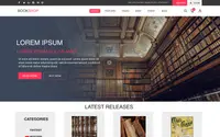 Author Book Publisher theme preview