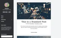 Author theme preview