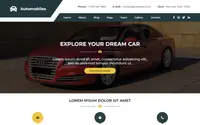 Auto Car Dealership theme preview