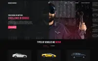 Auto Mechanic theme preview