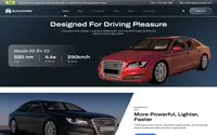 Automobile Car Shop theme preview