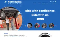 Automobile Mechanic theme preview