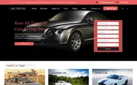 Automobile Rental theme preview