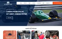 Automobile Shop theme preview