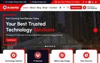 Avanta theme preview
