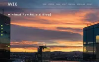 Avik theme preview