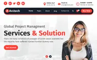 Avitech theme preview