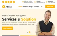 Axtia theme preview