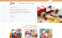 Babysitting Day Care theme preview