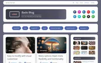 Bado Blog theme preview