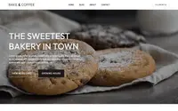 Bakery and Pastry theme preview