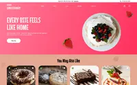 Bakery Confectionery theme preview