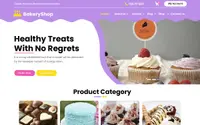 Bakery Store theme preview