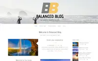 Balanced Blog theme preview
