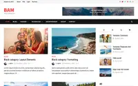 Bam theme preview