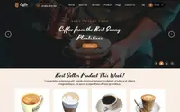 Barista Coffee Shop theme preview