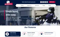 Baseball Club theme preview