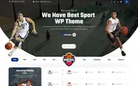 Basketball Club theme preview