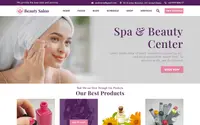 Beauty Hair Salon theme preview