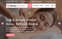 Beauty Spa Salon theme preview