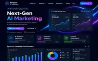 Bharat AI Marketing theme preview