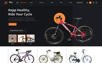 Bike Rental Shop theme preview