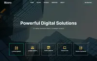 Bizora theme preview