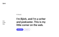 Björk theme preview